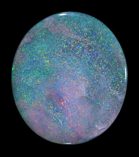 1003 Large Solid SEMI-BLACK Opal 13.53ct Retail Valuation 2800.00! freeshipping - Global Opals