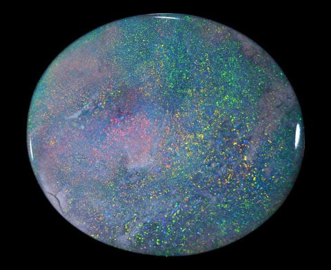 1003 Large Solid SEMI-BLACK Opal 13.53ct Retail Valuation 2800.00! freeshipping - Global Opals