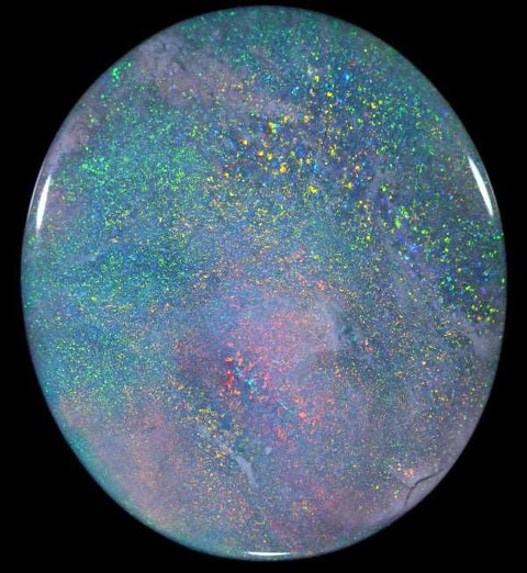 1003 Large Solid SEMI-BLACK Opal 13.53ct Retail Valuation 2800.00! freeshipping - Global Opals