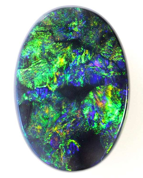 Bright Black Opal