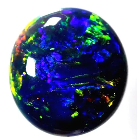 2.93ct Brilliant Lightning Ridge Solid Black Opal (081) freeshipping - Global Opals