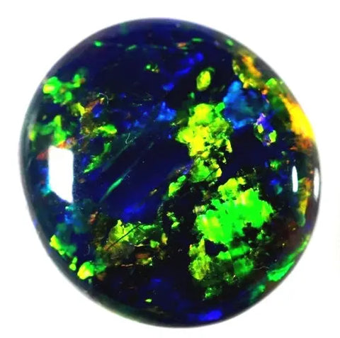 2.93ct Brilliant Lightning Ridge Solid Black Opal (081) freeshipping - Global Opals