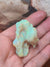 (1209) 114.52ct Free-Form Carving Rough-Rubbed Solid Crystal Opal Called "Bubblegum" Global Opals