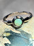 Coober Pedy White Round Opal Silver (925) Ring (CP24) Global Opals