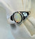 Coober Pedy Red Multi Colored Sterling 925 silver Opal Ring (CPR30) Global Opals