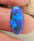 Beautiful Solid Black 4.58ct Unique Broad Flash Opal Lightning Ridge Gemstone! 1762 Global Opals