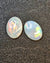 Colorful Solid Pair .71ct Lightning Ridge Opal 7 X 5mm CO45 Global Opals