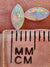 Bright Calibrated .38ct Solid Crystal Opal Pair CA85 Global Opals