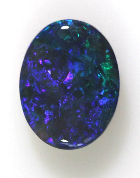 (3044) Unique Large Mauve/Green On Black Solid Black Opal! 14.64cts freeshipping - Global Opals