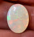 3.89ct Solid Lightning Ridge Beautiful Green/Red-Orange Light Opal 1078 Global Opals