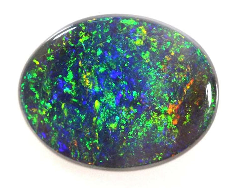 1.64cts Blue Green Solid Dark Opal 2115 freeshipping - Global Opals