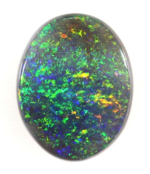 1.64cts Blue Green Solid Dark Opal 2115 freeshipping - Global Opals
