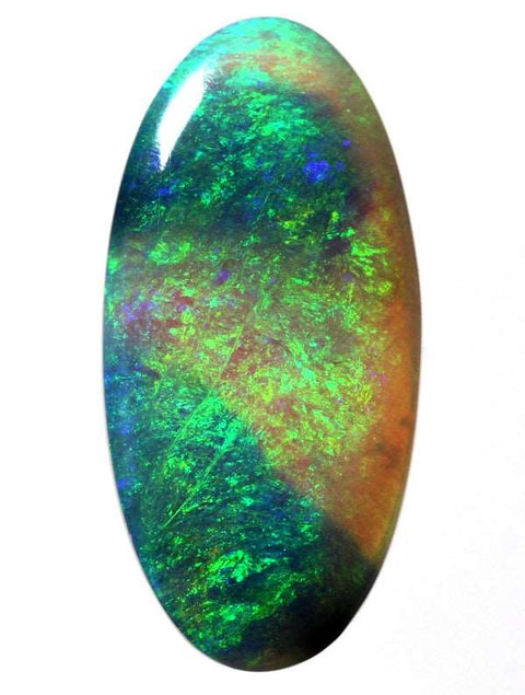 2.35 cts Green/Gold Lightning Ridge Opal