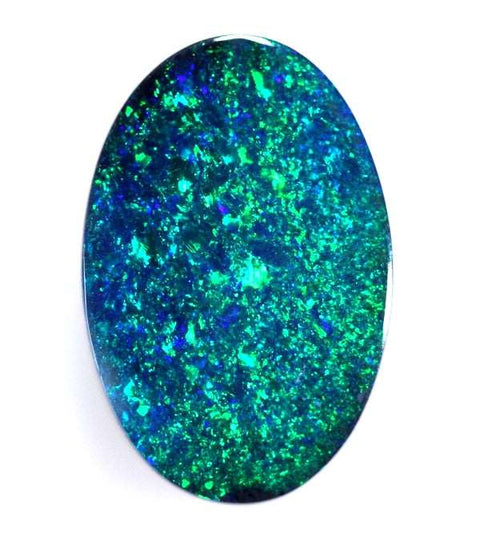 2.75 cts Pin Fire Blue/Green Opal..Nice & Bright!! 1945 freeshipping - Global Opals