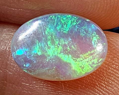 Gorgeous Blue/Green 3.49ct Crystal Solid Lightning Ridge Opal LLM-002 Global Opals