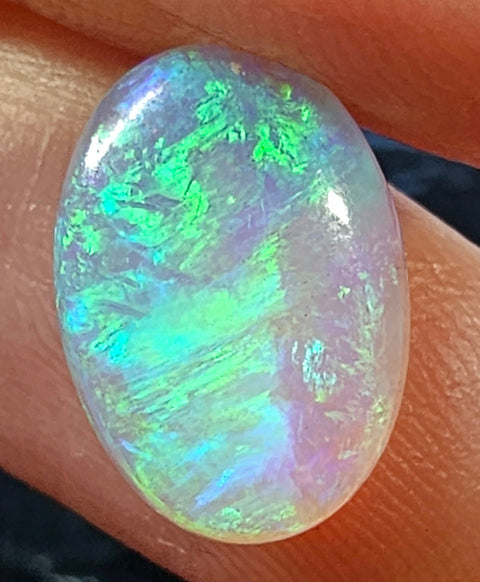 Gorgeous Blue/Green 3.49ct Crystal Solid Lightning Ridge Opal LLM-002 Global Opals