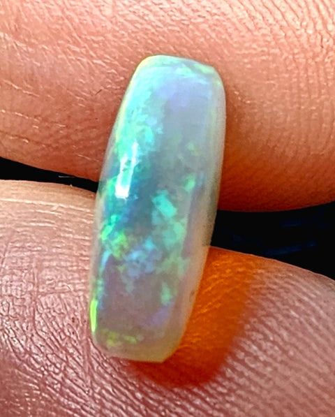 Gorgeous Blue/Green 3.49ct Crystal Solid Lightning Ridge Opal LLM-002 Global Opals