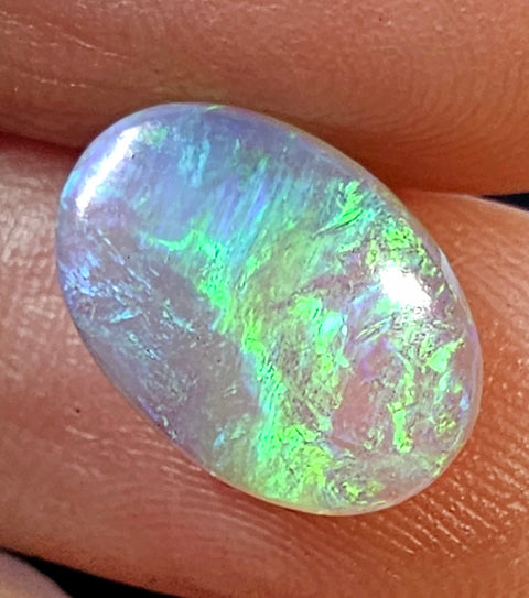 Gorgeous Blue/Green 3.49ct Crystal Solid Lightning Ridge Opal LLM-002 Global Opals
