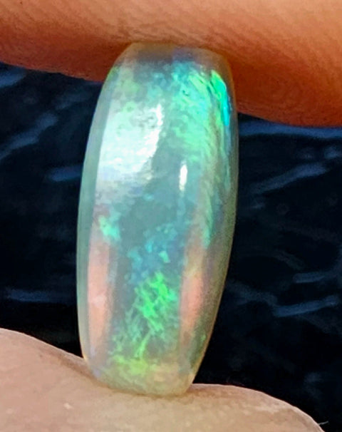 Gorgeous Blue/Green 3.49ct Crystal Solid Lightning Ridge Opal LLM-002 Global Opals