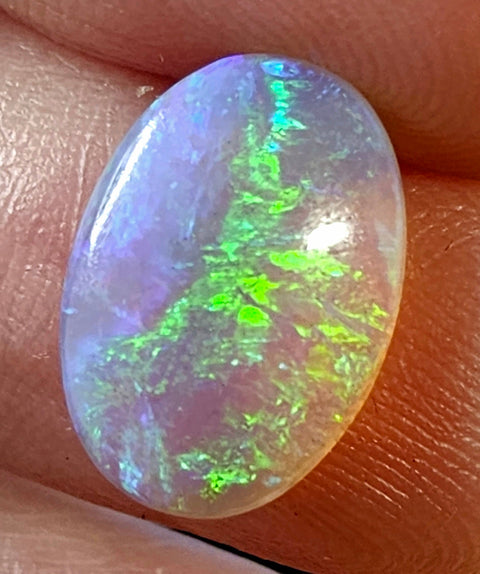 Gorgeous Blue/Green 3.49ct Crystal Solid Lightning Ridge Opal LLM-002 Global Opals