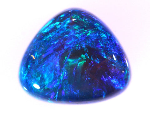 Bright Blue/Green 1.96ct Triangular Shaped Opal GJM004