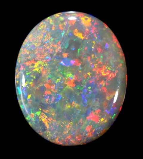 3.91ct Brilliant Red Solid Opal 006.. Spectacular Gem!! freeshipping - Global Opals