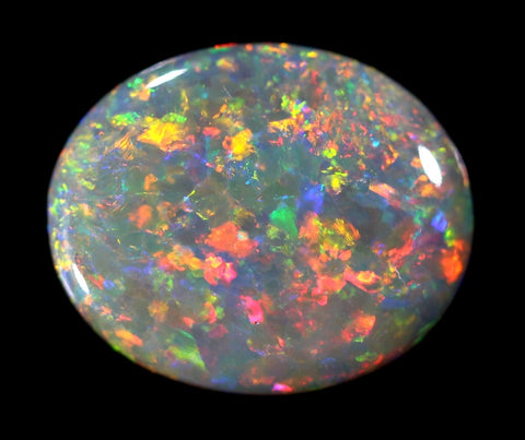 3.91ct Brilliant Red Solid Opal 006.. Spectacular Gem!! freeshipping - Global Opals