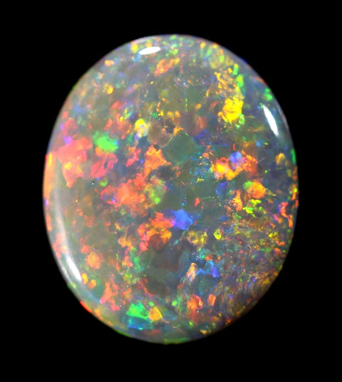 3.91ct Brilliant Red Solid Opal 006.. Spectacular Gem!! freeshipping - Global Opals