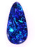 Incredible Electric Blue 3.37ct Solid Tear Drop Opal GJM007
