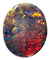 Lightning Ridge Solid Black OpalBright RED 1271 / 2.41ct freeshipping - Global Opals