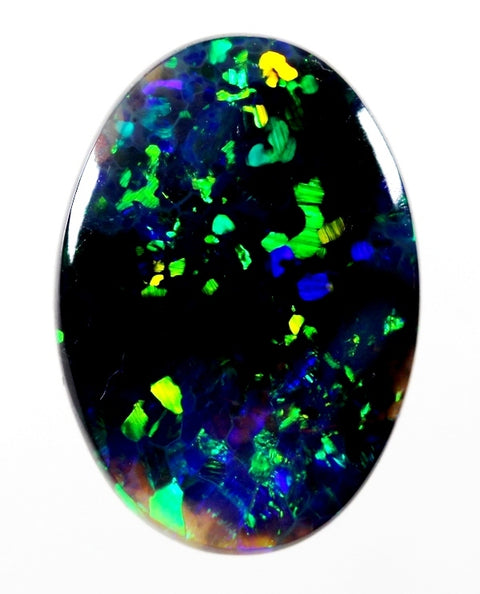 Bright Black Opal