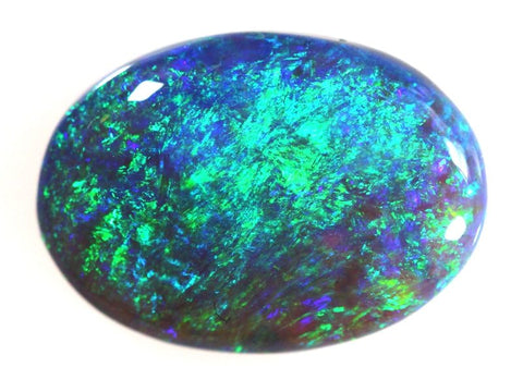 7.64 carat big blue green bright Opal!