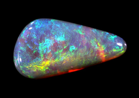 Bright Colourful Natural Crystal 2.12ct Solid Opal GJM014