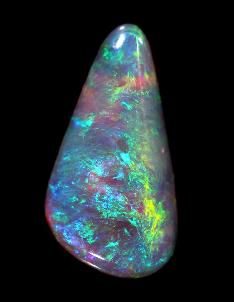 Bright Colourful Natural Crystal 2.12ct Solid Opal GJM014