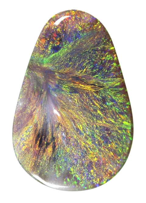 Peacock Pattern Opal