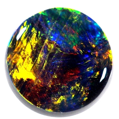 Bright Black Opal
