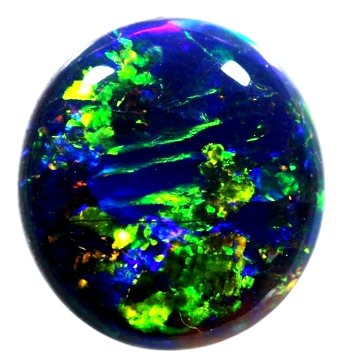 2.93ct Brilliant Lightning Ridge Solid Black Opal (081) freeshipping - Global Opals