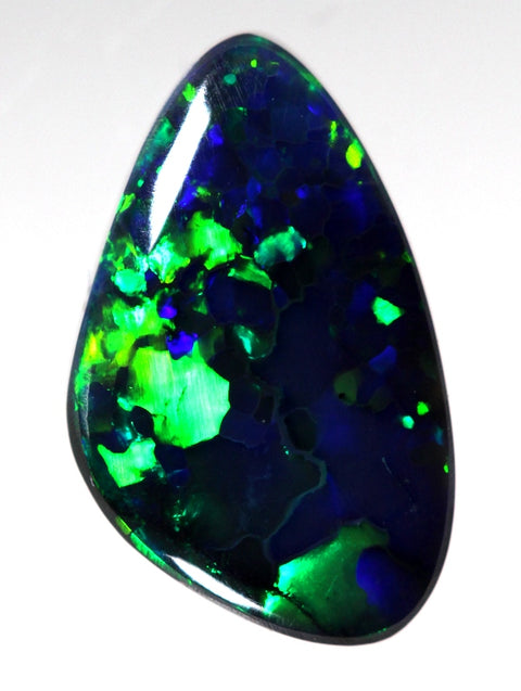 Stunning blue/green solid black Opal!