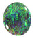 1.28 carat green moss pattern Lightning Ridge Opal!