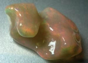 (1210) 50.50ct Free-Form Carving Rough-Rubbed Solid Crystal Opal $650 freeshipping - Global Opals