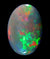 3.07ct Solid Red/Green Lightning Ridge Light Opal 1088 freeshipping - Global Opals