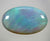 8.20ct Lightning Ridge Solid Brushed Pattern Opal 1228 Nice size! freeshipping - Global Opals