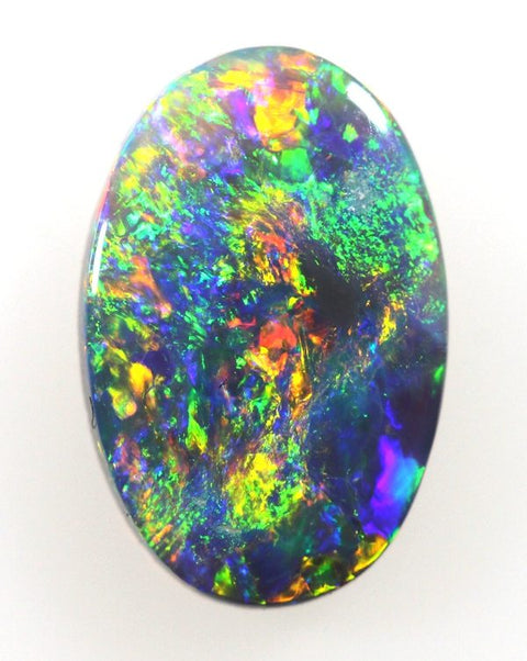 1.18 carat amazing solid semi-black Opal!