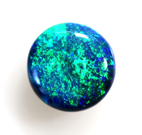 Brilliant High Cabochon Solid Black Lightning Ridge Opal! (104) 4.06ct freeshipping - Global Opals