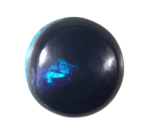 Brilliant High Cabochon Solid Black Lightning Ridge Opal! (104) 4.06ct freeshipping - Global Opals