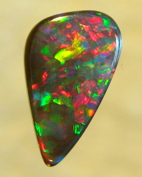 Amazing play of colour red Opal!
