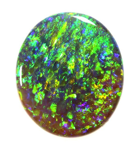 2.22 carat green/blue brilliant Opal!