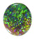 2.22 carat green/blue brilliant Opal!