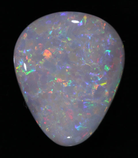 Brilliant Red Multi-Colour Display! Solid Australian Opal 9.61ct / 1092 freeshipping - Global Opals