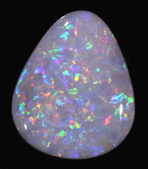 Brilliant Red Multi-Colour Display! Solid Australian Opal 9.61ct / 1092 freeshipping - Global Opals